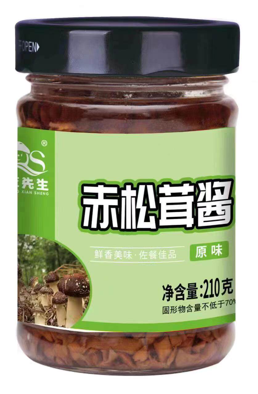 网红食品赤松茸酱