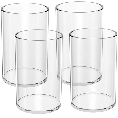 亚克力管高透明亚克力水桶封底加工亚克力防尘罩存钱罐打孔管定制