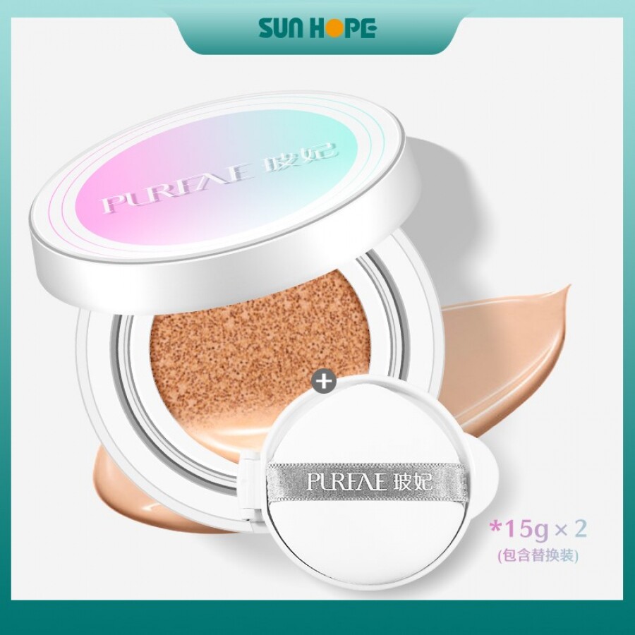 尚赫玻妃水尚赫气垫光晳防晒美白气垫粉凝霜 SPF50  新款正品包邮