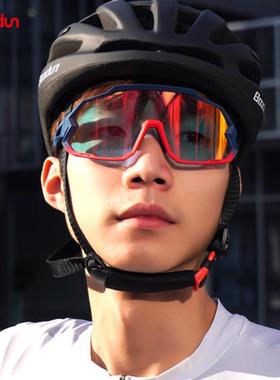 户外运动骑行眼镜山地自行车防风镜男女运动护目镜可配近视眼镜