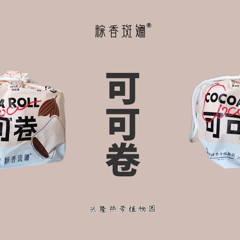 可可卷260克20小袋蛋香酥脆非油炸棕香斑斓蛋卷饼干摸鱼零食植物