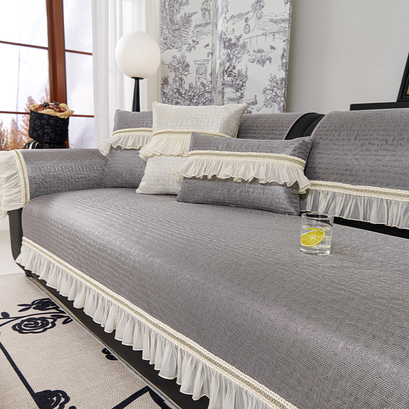 冰丝沙发垫防滑夏季简约现代高级感夏天款沙发座垫皮沙发套罩盖布