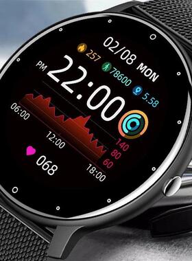 智能手表心率血压睡眠监测抖音智能手环ZL02D防水智能运动手表