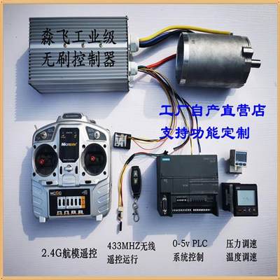 船外机工业用直流无刷电机控制器驱动器12v24v36v48v航模遥控