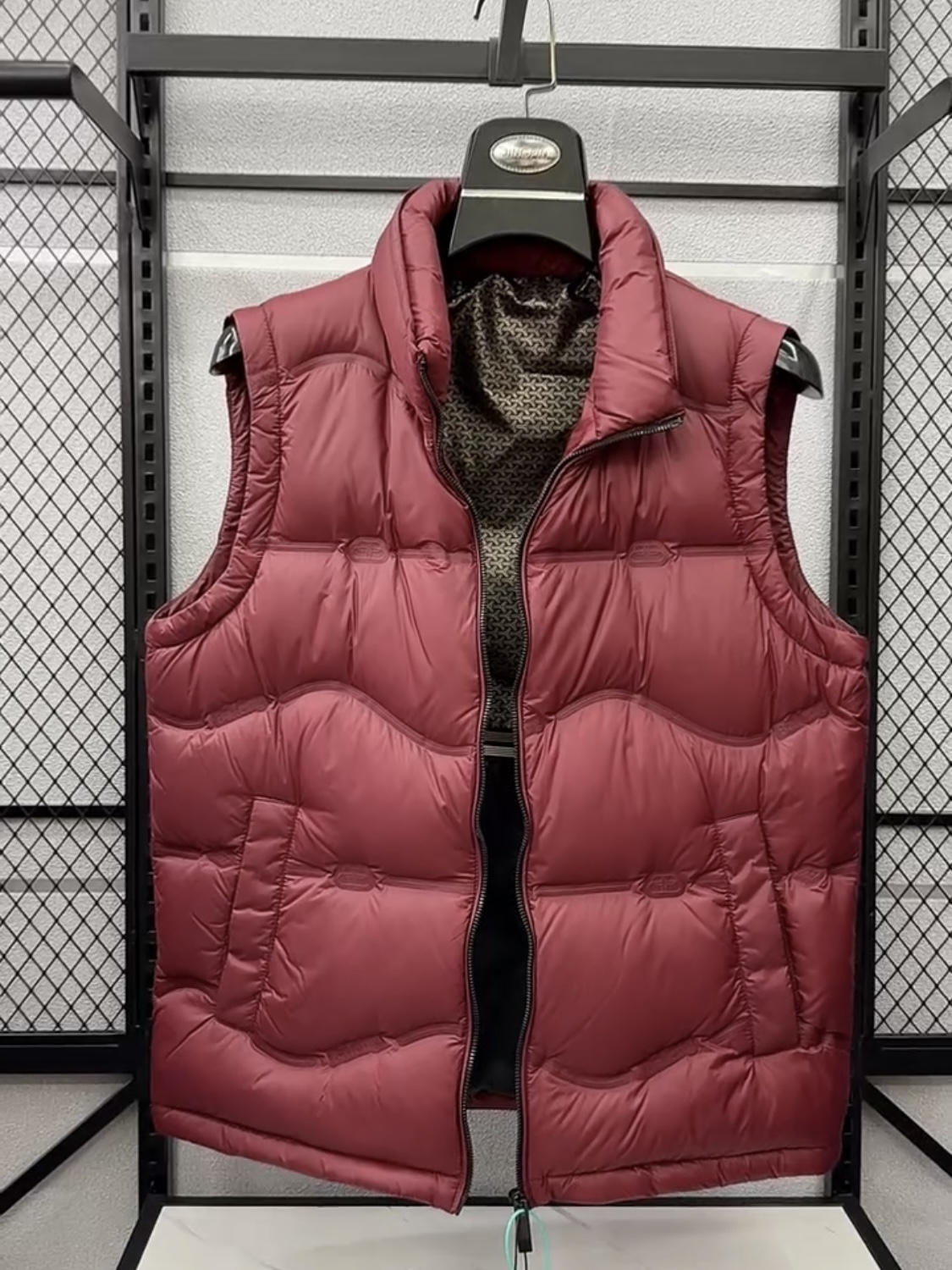 男士冬季新款气质立领羽绒马甲