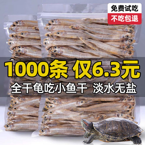 小鱼干龟粮乌龟饲料专用虾干无盐