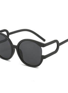 日本cherry kitty圆形大框个性yk未来风元素彩色太阳镜男女士