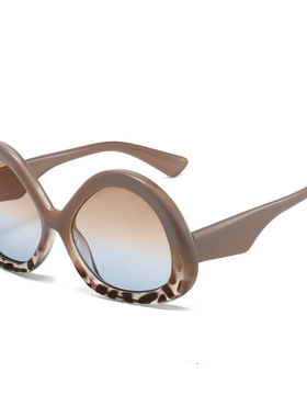 日本cherry kitty新款个性几何太阳镜 欧美时尚三角企鹅蛋蛋