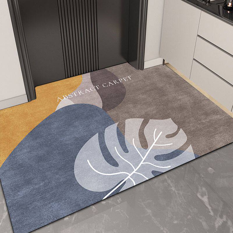 高档硅藻泥入门地垫进门门口吸水防滑大门入户门厅防摔垫