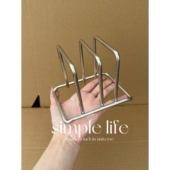 一诺厨房304放置架砧板置物架厨房菜板架家用锅盖案板面板收纳架