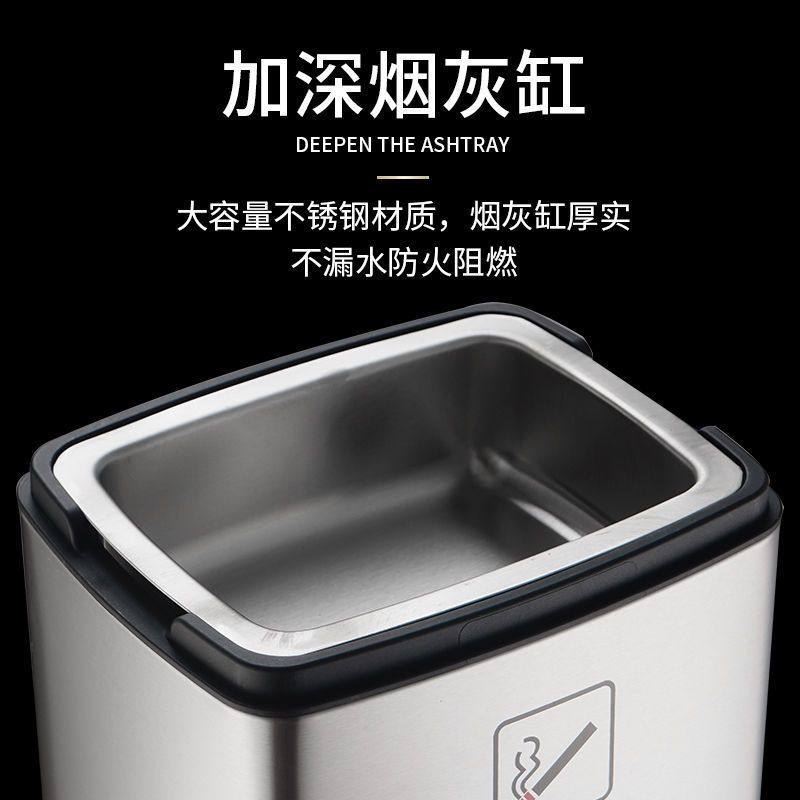 不锈钢立式烟灰柱酒店大堂商场电梯口吸烟区户外灭烟缸蒂垃圾桶,家居饰品,装饰烟灰缸,淘宝优惠券,粉丝福利购,淘宝优惠卷