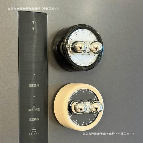 自律可视化款小学生秒表磁吸计时器蝴蝶结定时器厨房提醒器