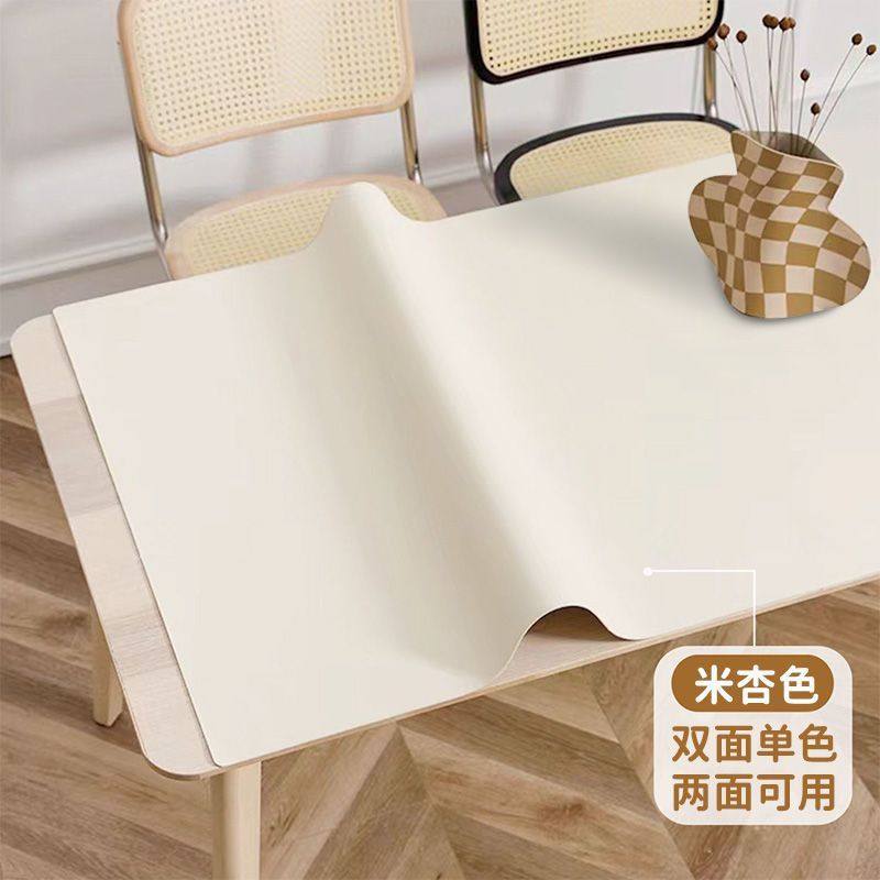 皮革桌垫ins风防水防油防烫纯色餐桌布茶几电视柜长方形免洗桌布,居家布艺,餐垫,淘宝优惠券,粉丝福利购,淘宝优惠卷