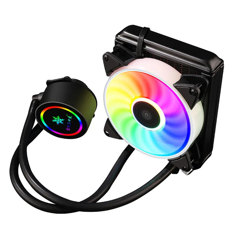 一体式水冷CPU散热器120标准版台式机电脑主机温控适用 Intel AMD