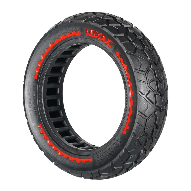 新品10*2.5轻弹免充气实心胎适配Max G30/G3OP电动滑板车越野轮胎