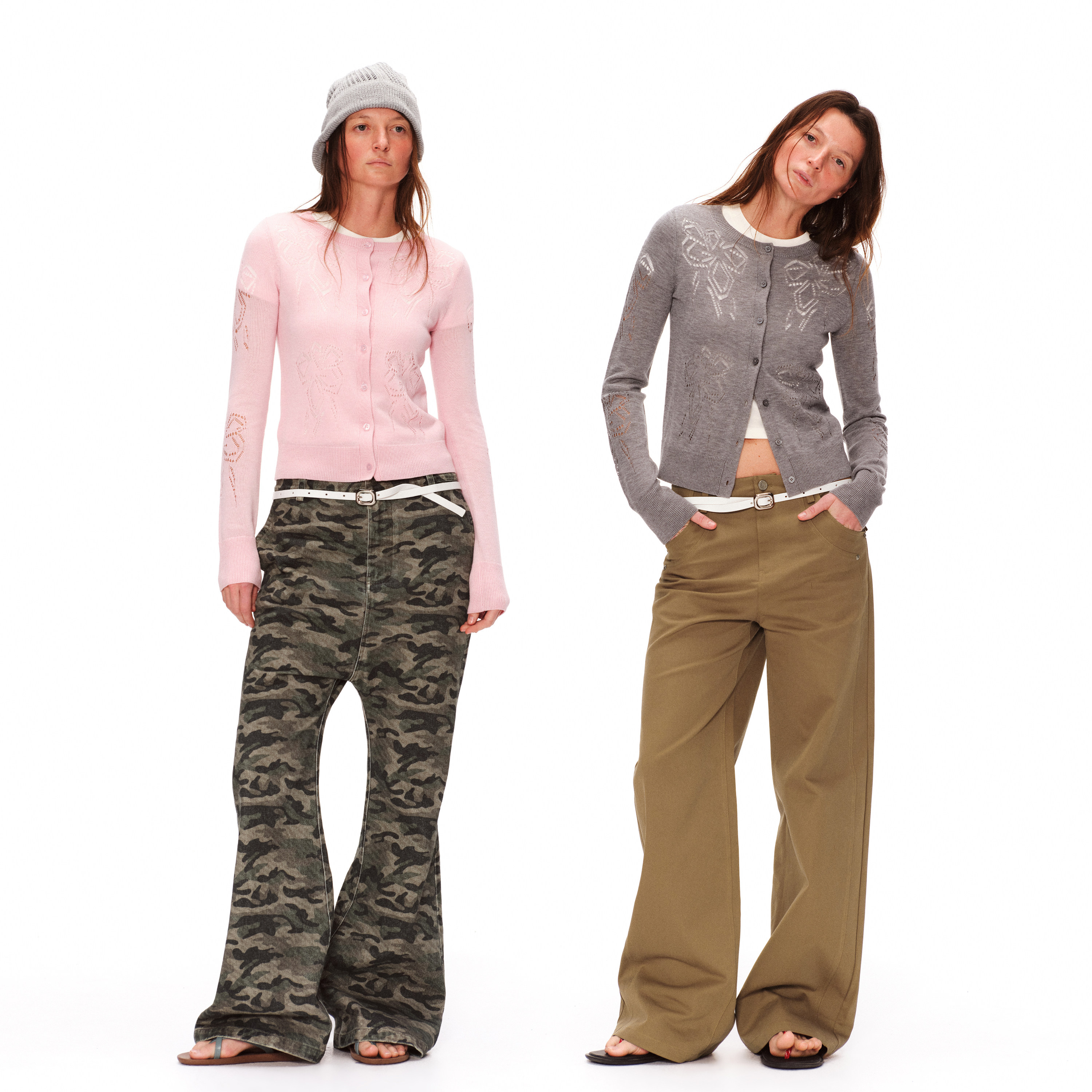 【1.23上新】羊毛抗起球正肩圆领针织衫女春季内搭可外穿钩花开衫,女装/女士精品,毛针织衫,淘宝优惠券,粉丝福利购,淘宝优惠卷