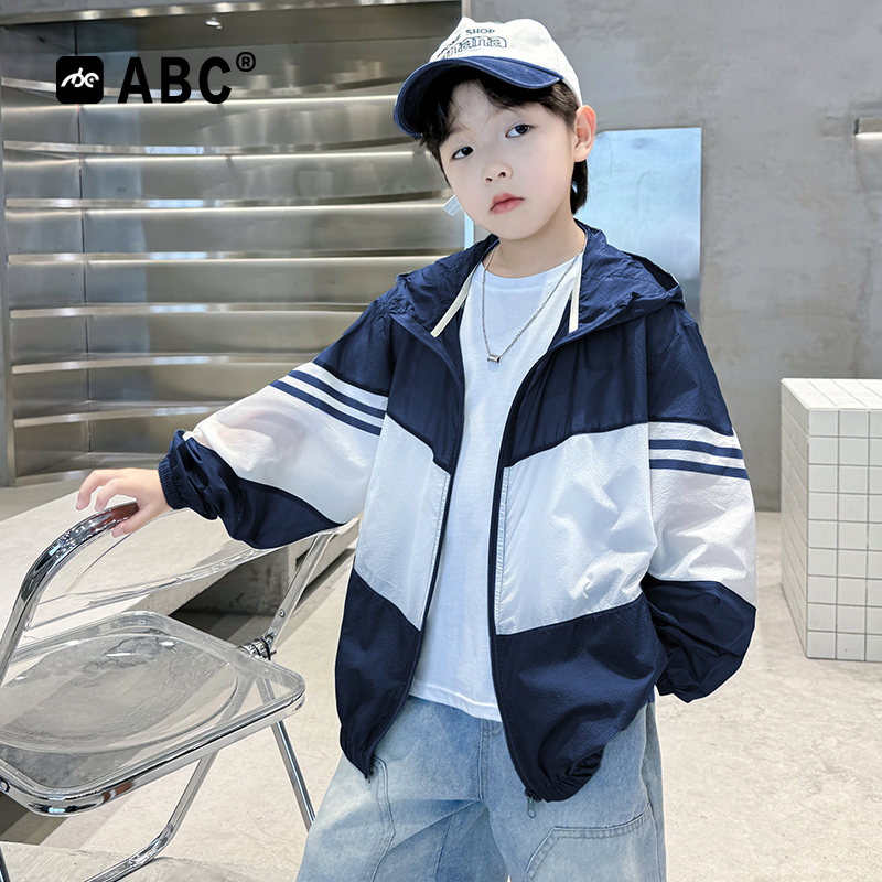 ABC品牌童装男童防晒衣夏款