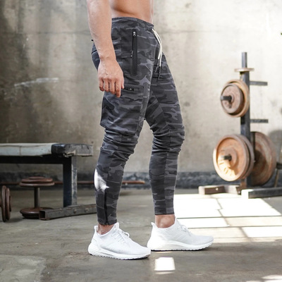 Joggers Casual Pants Fitness Men Sportswear Tracksuit 束脚裤