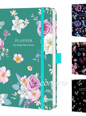 2024 Agenda Planner Notebook Diary Undated Weekly Planner Go