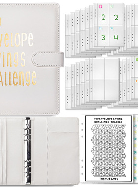 100 Envelope money saving book envelopes  savings challenge