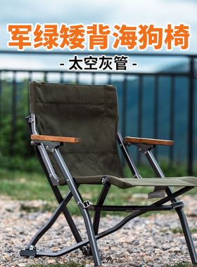 Areffa户外海狗椅折叠椅便携式椅钓鱼露营折叠沙滩椅子野餐家用新