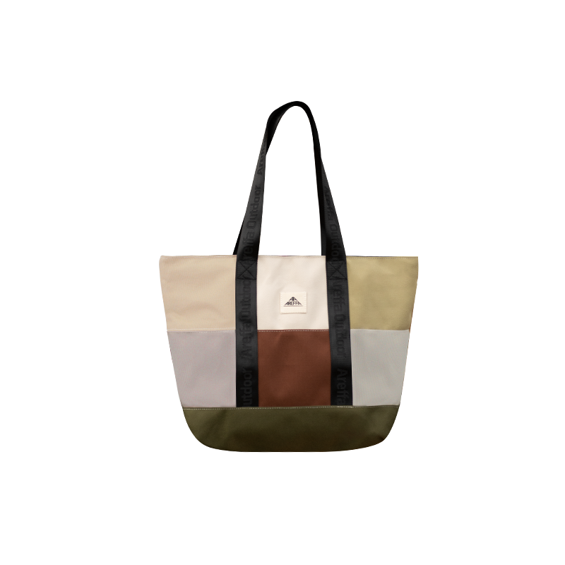 Areffa户外拼色包单肩包手提包手拎包休闲时尚包手提袋子实用新款