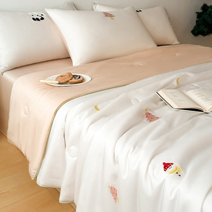 2026新款 被子四件套 A类天丝莱赛尔夏被春夏凉感丝滑夏凉被夏季