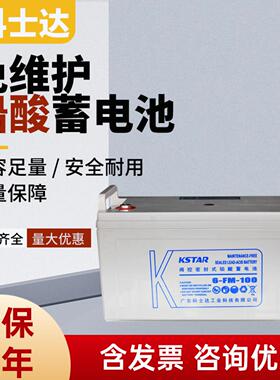 科士达铅酸蓄电池12V100AH 6-FM-100 UPS电源emsn直流屏免维护