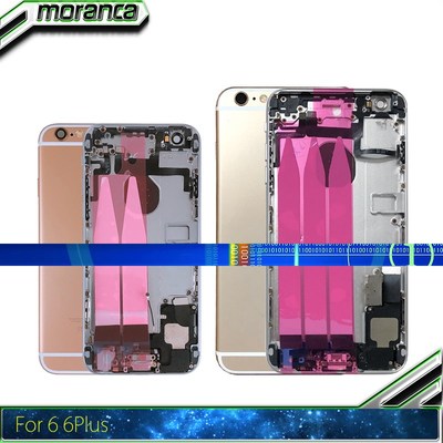 Full Housing for iPhone 6 6g Plus 6Plus Back Cover Middle Fr