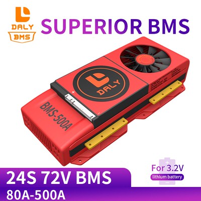 141 Fan  LiFeO4  BMS 24S 72V  3.2V 80A 100A 150A  250A  Lith