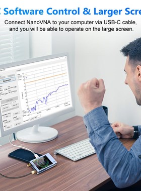 2.8 inch LCD Display NanoVNA Nano VNA Vector Network Analyze