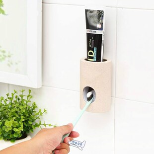 Toothpaste Dust Automatic Dispenser Holder proof Toothbrush