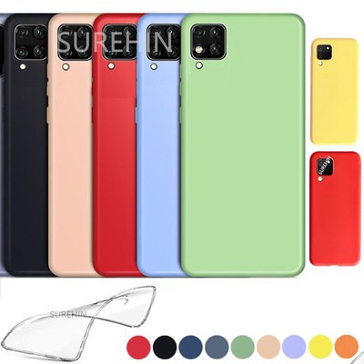SUREHIN Soft Cover For Samsung Galaxy A12 Case 5G Transpare