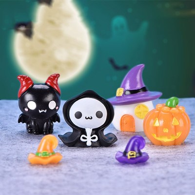 Halloween 2021 Cake Topper Cute Pumpkin Lantern Ghost Vampir
