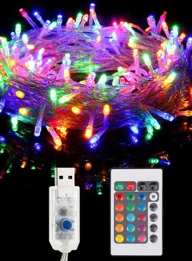 16 Colors Remote Control Fairy Led String Lights SB 5V 5m/10