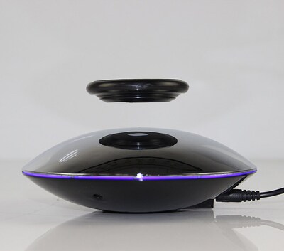 DIY Magnetic Levitation Rotating Display Platform With LED L