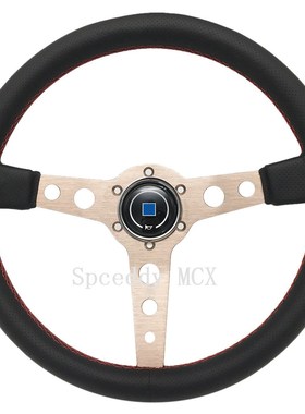 Spceddy MCX 14inch Car Modified Racing Steering Wheel High Q