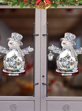 Christmas 3D Effect Window Sticker Christmas Decorations for