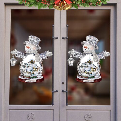 Christmas 3D Effect Window Sticker Christmas Decorations for