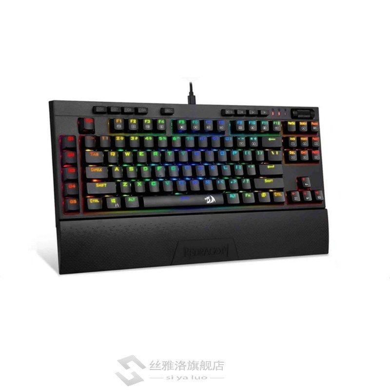 K588 RGB LED Backlit Mechanical Gaming Keyboard Blue Switch