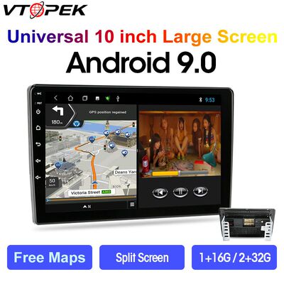 10.1 inch Universal Car Radio Multimedia Video Player Androi