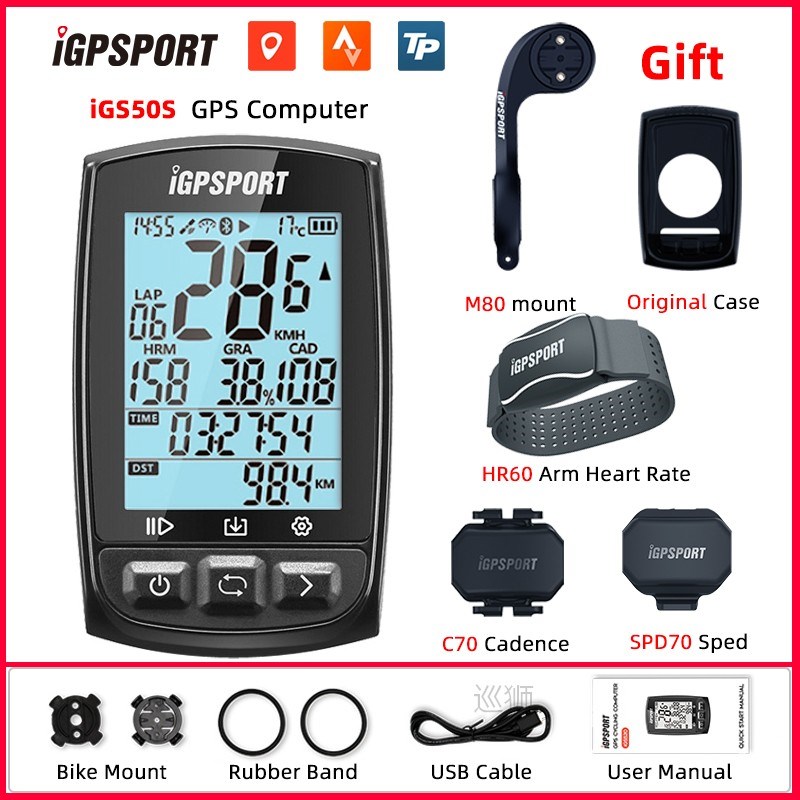 iGS620 520 iGS50 GPS Cycling Computer Navigation Speedometer