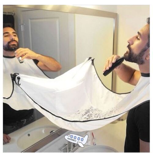 120x80cm Man Bathroom Apron Black Beard Apron Hair Shave Apr
