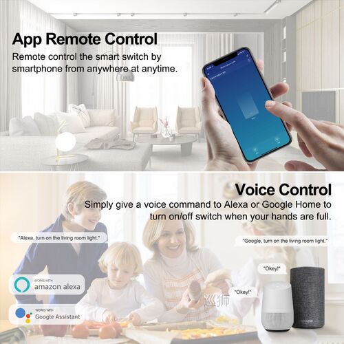 Tuya ZigBee 3.0 Smart Light Switch Module, Smart Home Automa
