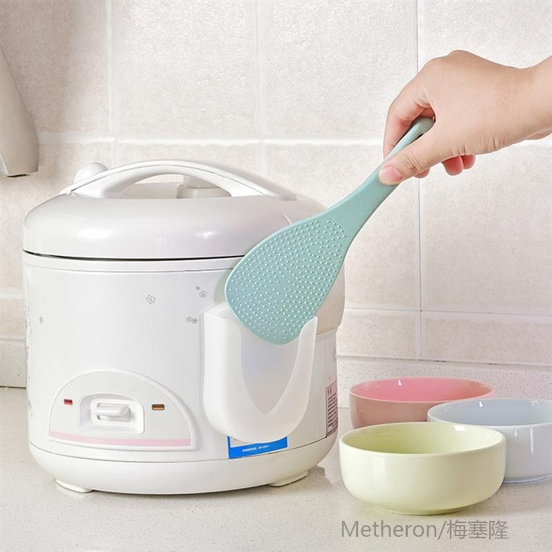 1pc Sucked  Spoon Rack Plastic Spoon Holder Rice Cooker Rack