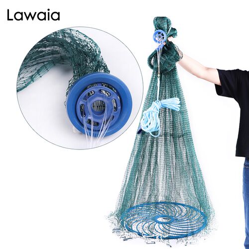 Strong Fishing Net Hand Throw Cast Nets For Fishing America