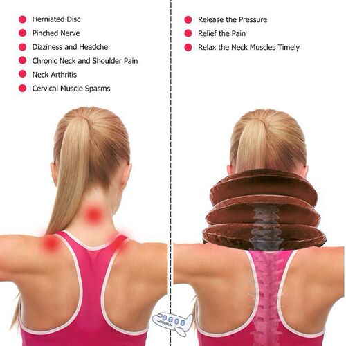 U Neck Pillow Air Inflatable Pillow Cervical Brace Neck Shou