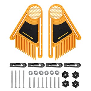 Feather Loc Board Set Woodworking Engraving Machine Double F