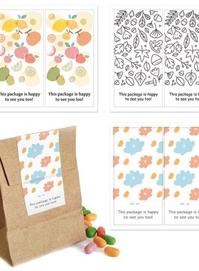 10-50Pcs Thank You Stickers Seal Labels For Small Business E