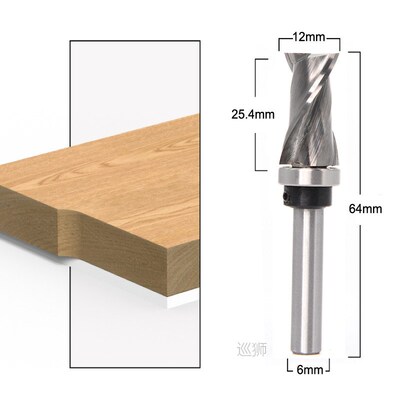 Bearing Ultra-Perfomance Compression Flush Trim Solid Carbid
